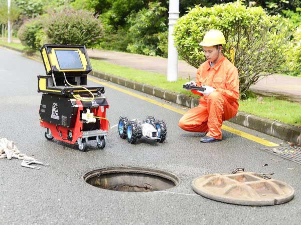 丹阳管道机器人检测